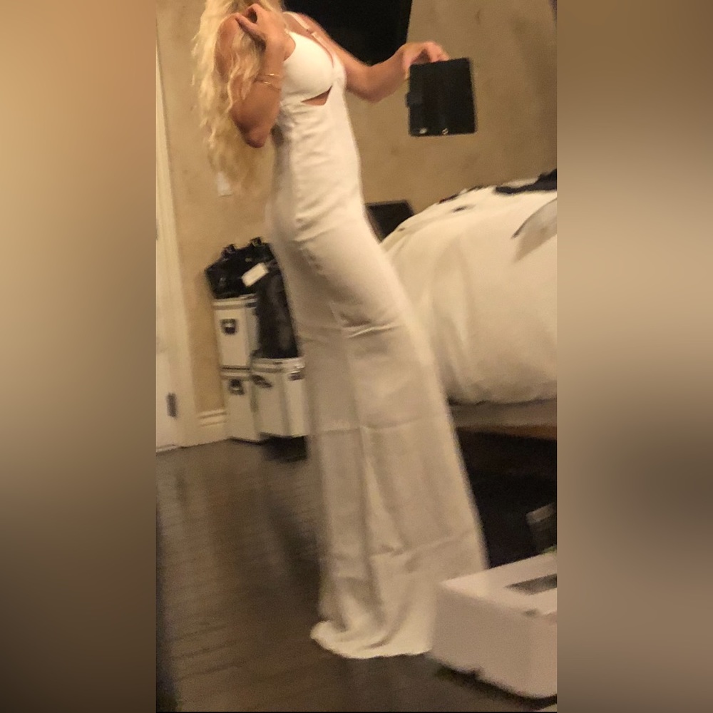 New Delius White Cutout Gown Bridal